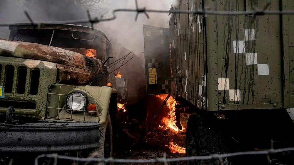 События на украине сегодня последние сводки. Сгоревшая Военная техника.