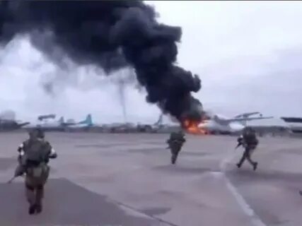 Аэропорт гостомель десант