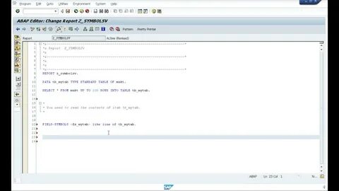 Select abap