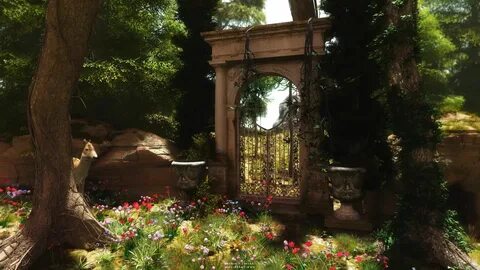 The magic garden of the poor