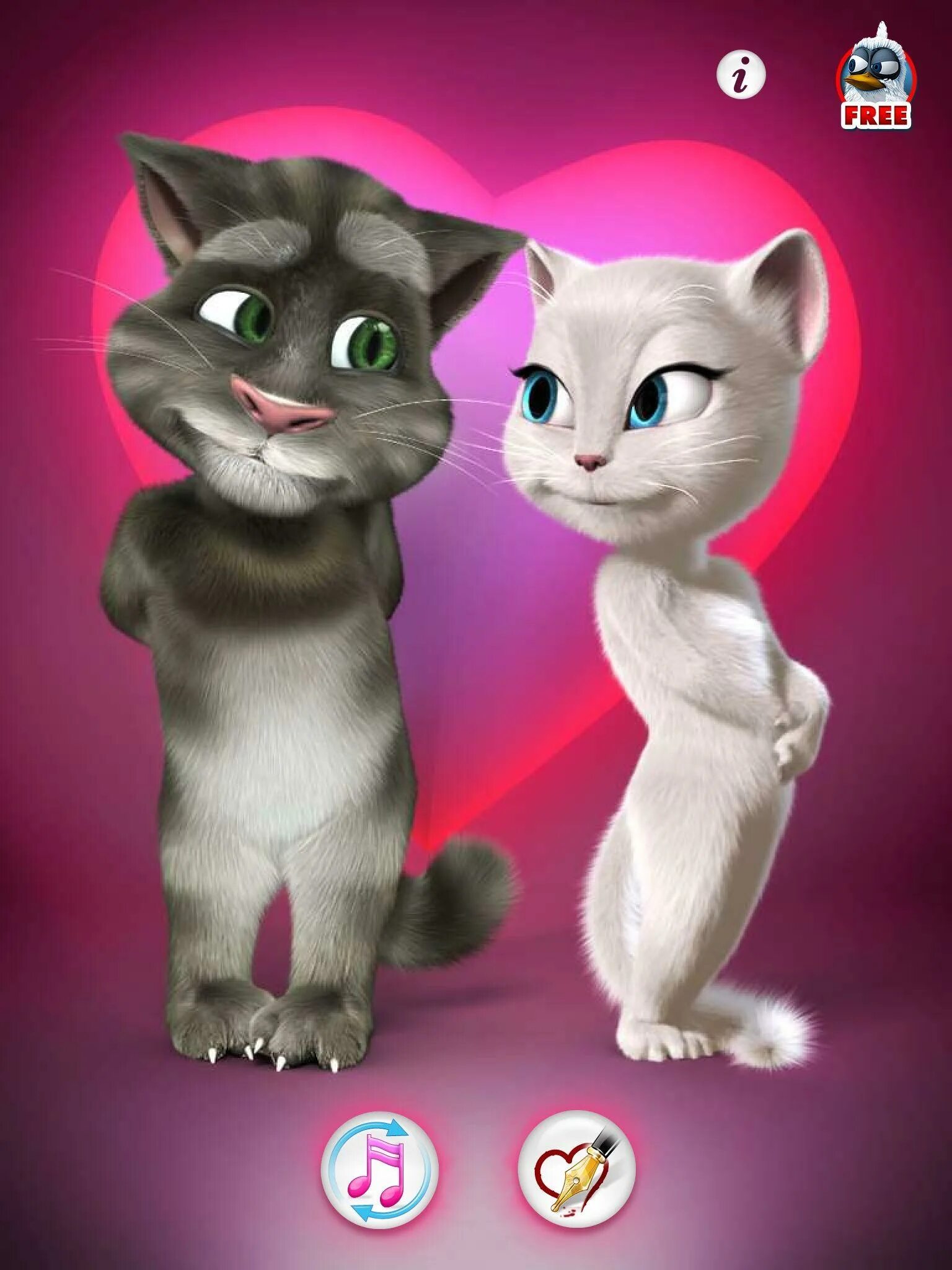 Tom letters. Talking tom и анжела. talking tom friends анджела. анджела кошечка и кот том. анджела 2 и том 2 любовь.