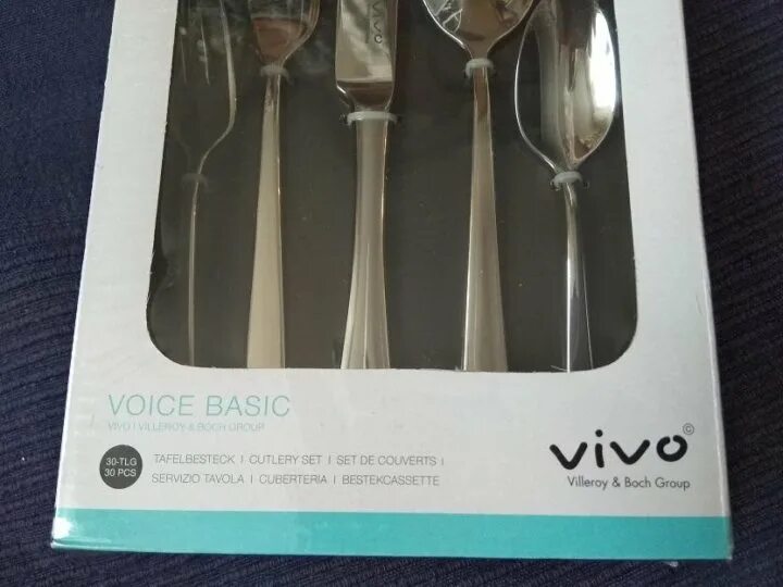 Столовые приборы vivo by Villeroy Boch Voice bas. Vivo Voice Basic Villeroy Boch 30 предметов. New Fresh Basic Besteck Cutlery Set vivo Villeroy & Boch Group. Набор столовой посуды, 30 предметов New Fresh Basic Villeroy & Boch.