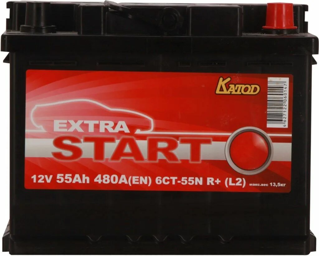 Аккумулятор автомобильный катод extra start. Аккумулятор автомобильный катод extra start extra start. акб 55 6ст-55n l+ (l2) extra start. акб катод extra start 62. extra start аккумулятор 55 ah.