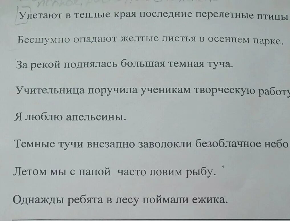 Синтаксический разбор птицы. Синтаксический разбор предложения птицы улетают в теплые края. Птицы улетают в теплые края синтаксический разбор. Птички улетели в теплые края разбор синтаксический. Синтаксический разбор предложения птицы улетают от нас в теплые края.