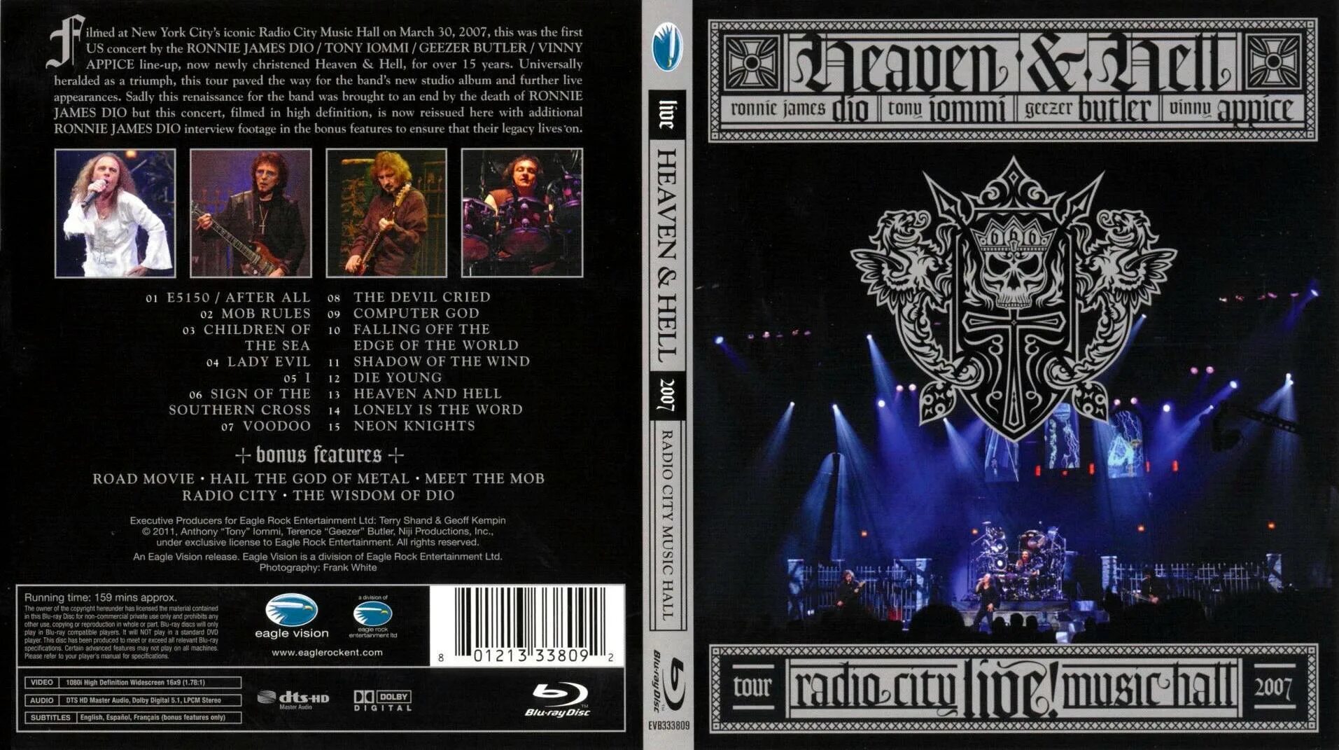 Hell music. Heaven & Hell - Live from Radio City Music Hall 2007. 2007 - Live from Radio City Music Hall. Heaven and Hell - Live from Radio City Music Hall. Heaven & Hell - Radio City Music Hall Tour Live!.