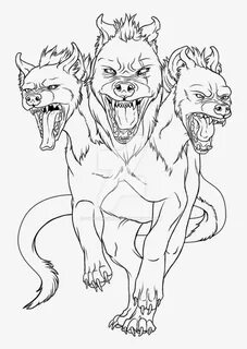 Цербер рисунок