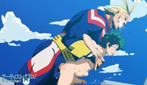 Post for those who like: all_might, anal, anal_sex, belly, belly_bulge, e.t...