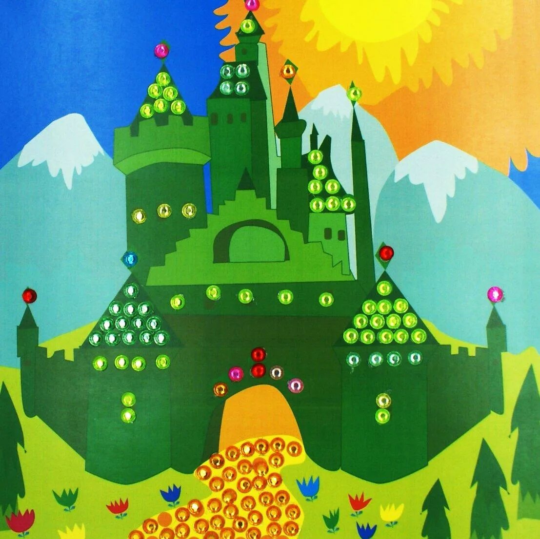 сюжетная аппликация для детей. жар птица поделка. сказочные аппликации. сказочные аппликации. сказочные аппликации.