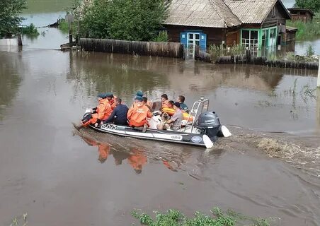 Обильные дожди на дальнем востоке