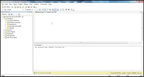 Microsoft management studio