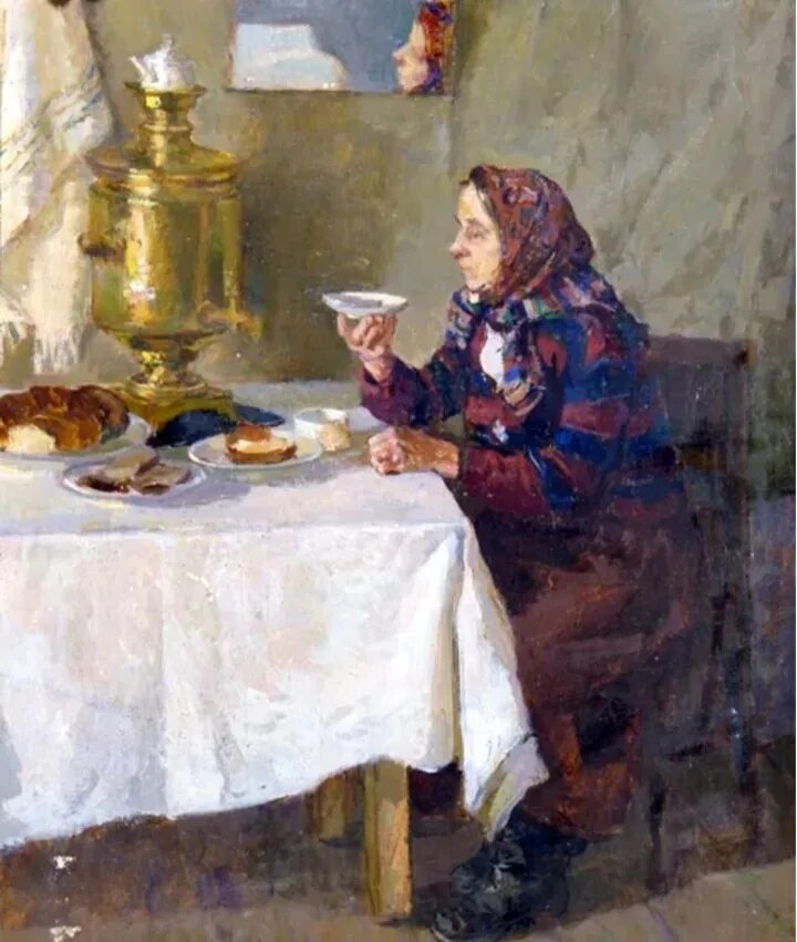 Есть из блюдцев