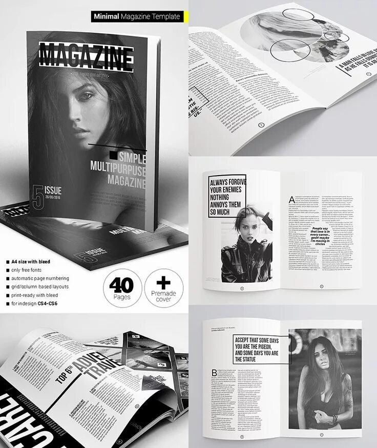 Simple magazine. Дизайн журнала. Дизайнерские журналы. Современный дизайн журнала. Макет журнала.