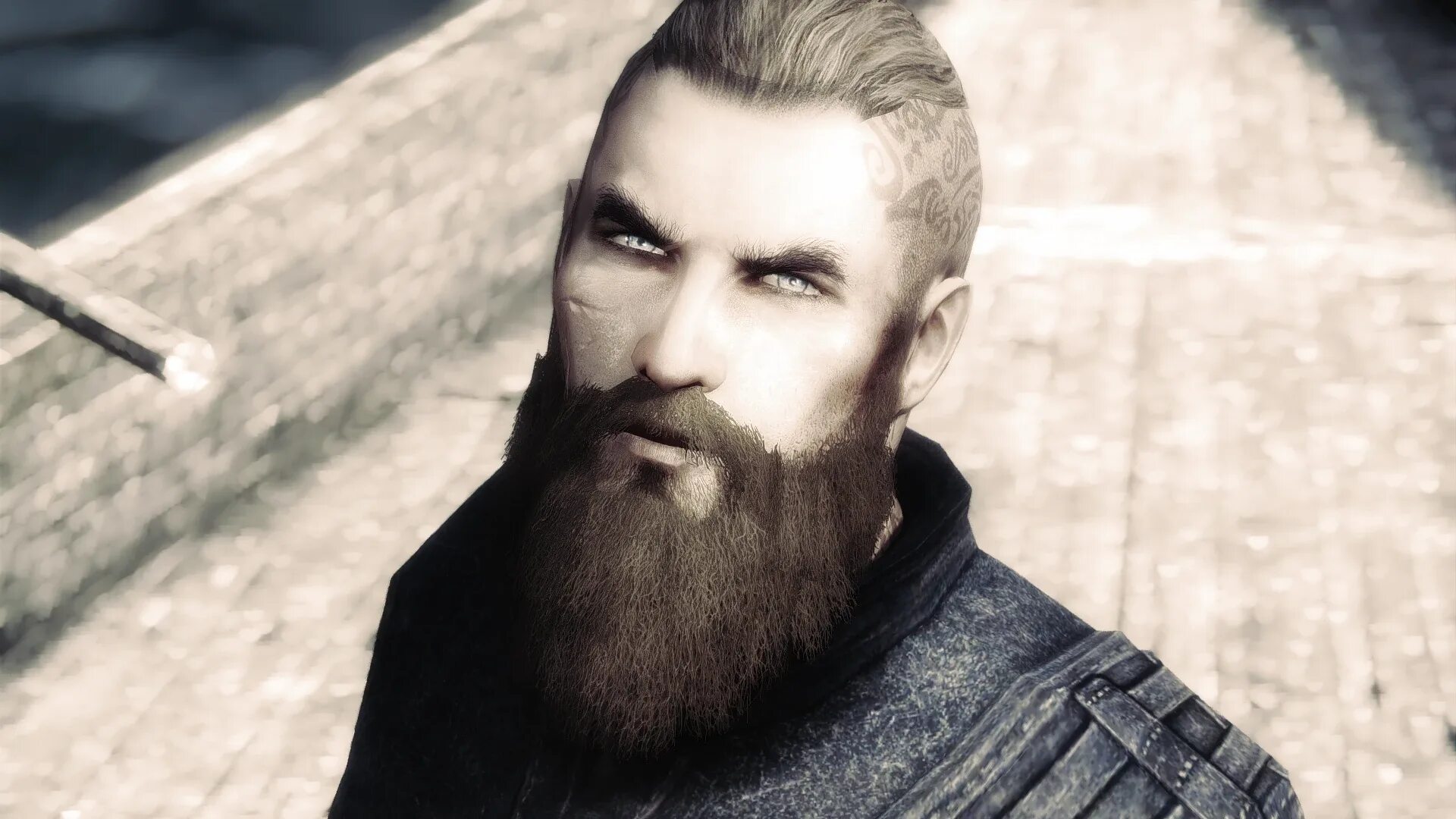 Скачать Elder Scrolls 5: Skyrim "Грубый волос - KS Hairdos"