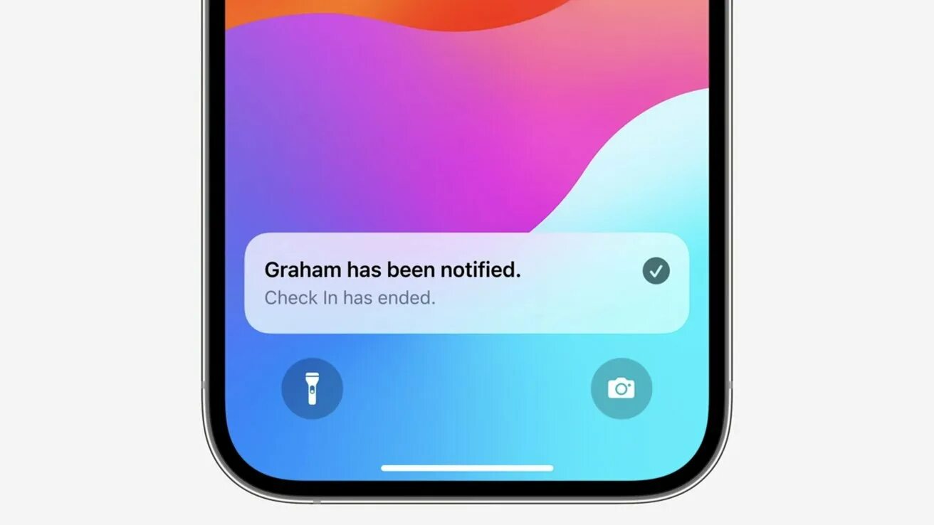 Check notification