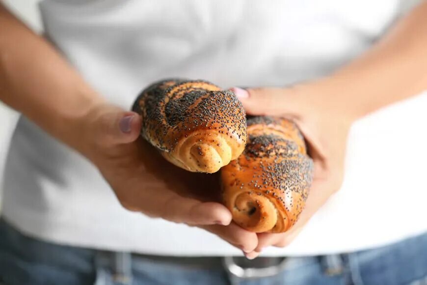 Съем булку