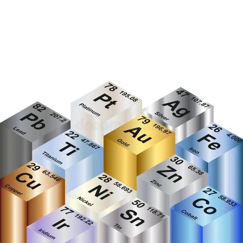 Набор химических элементов. Кубики с химическими элементами. Кубики химических металлов. Металлические кубики хим элементы. Химические элементы без фона.