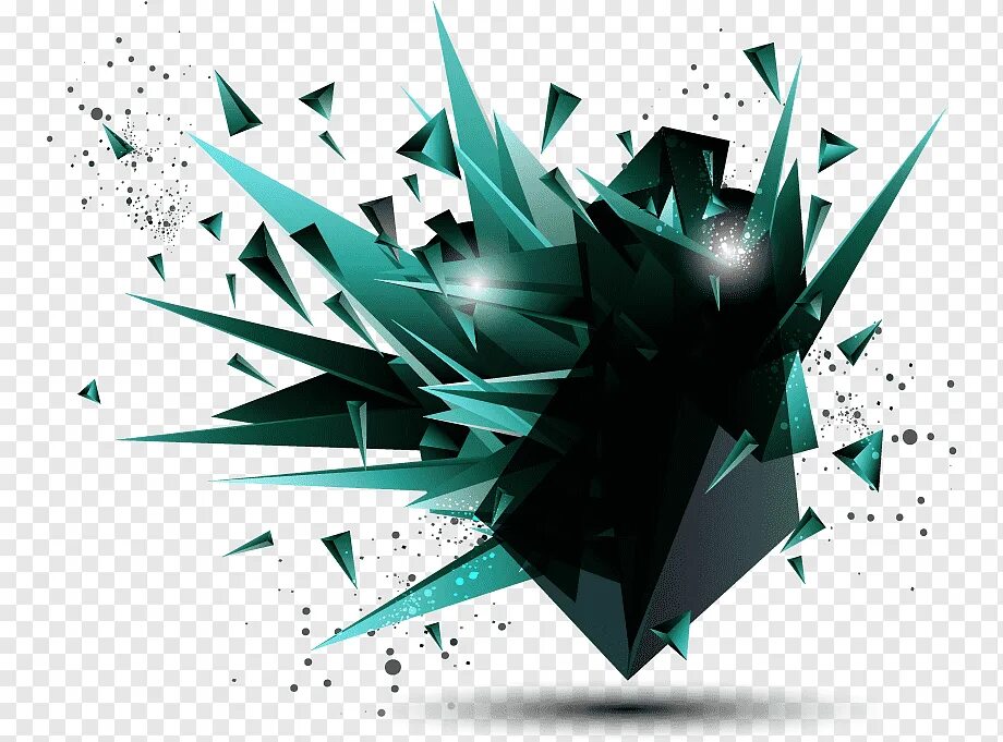 Crystal shards