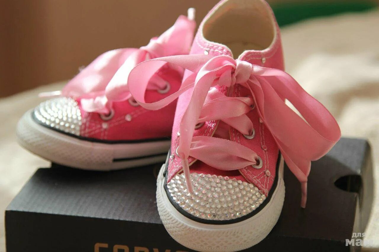 Converse кеды со стразами