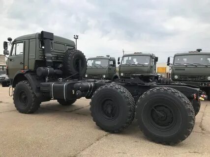 Камаз 6х6 седельный тягач