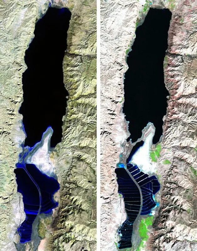 Поменяться участками. Мертвое море со спутника. Мертвое море снимок со спутника. Мертвое море из космоса. Мертвое море спутниковый снимок.