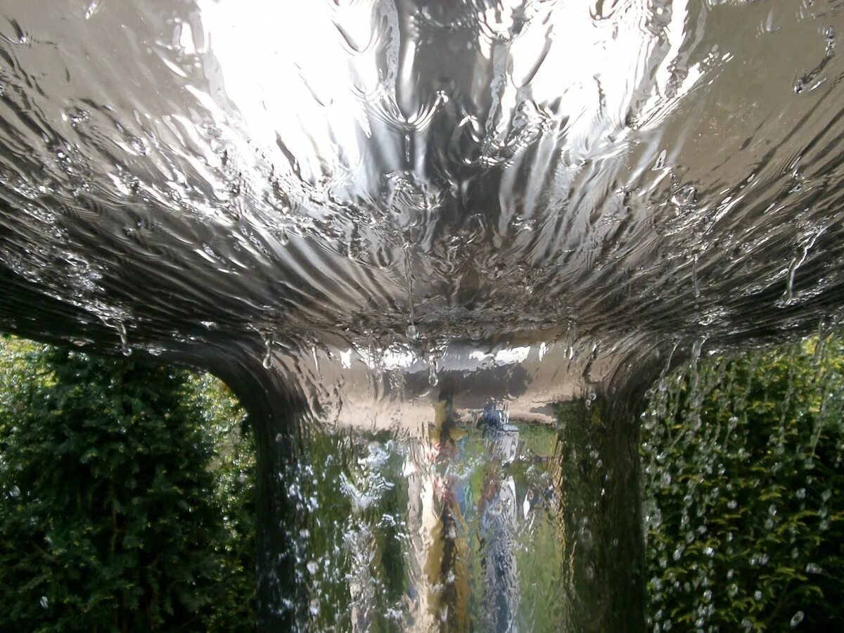Мокрая сталь. Стекло текстура. Aisi 304 stainless steel. Wet steel. Велюр нео 25.