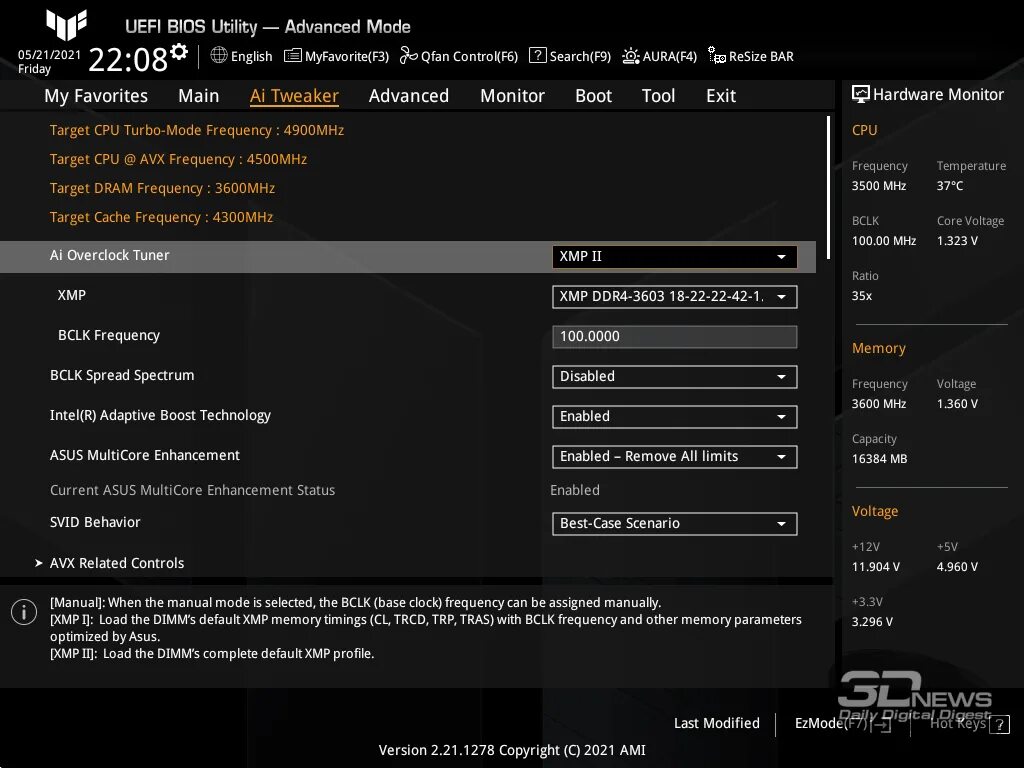 Uefi defaults have been loaded. Bios асус tuf gaming. asus tuf z590. asus 690-f bios. asus uefi xmp.