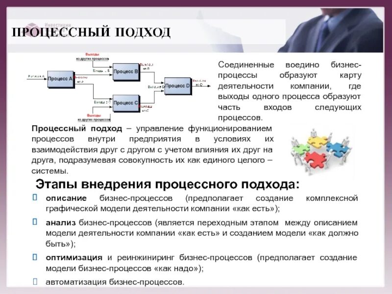 Как должно быть организовано управление. Процессный подход бизнес процессов. Бизнес-процесс в процессном подходе менеджменте. Элементы процессного подхода в управлении. Этапы внедрения процессного подхода.