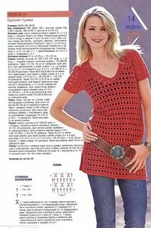 Ажурная туника описание