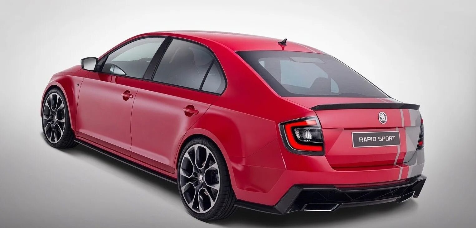 Тюнинг шкода рапид. Skoda rapid sport. школа рапид тюнингованная.