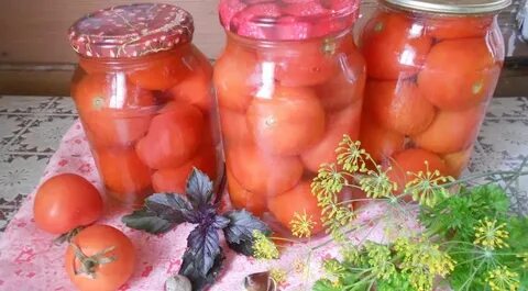 Рецепт помидоров в сахаре