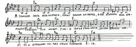 Песня жил в лесу