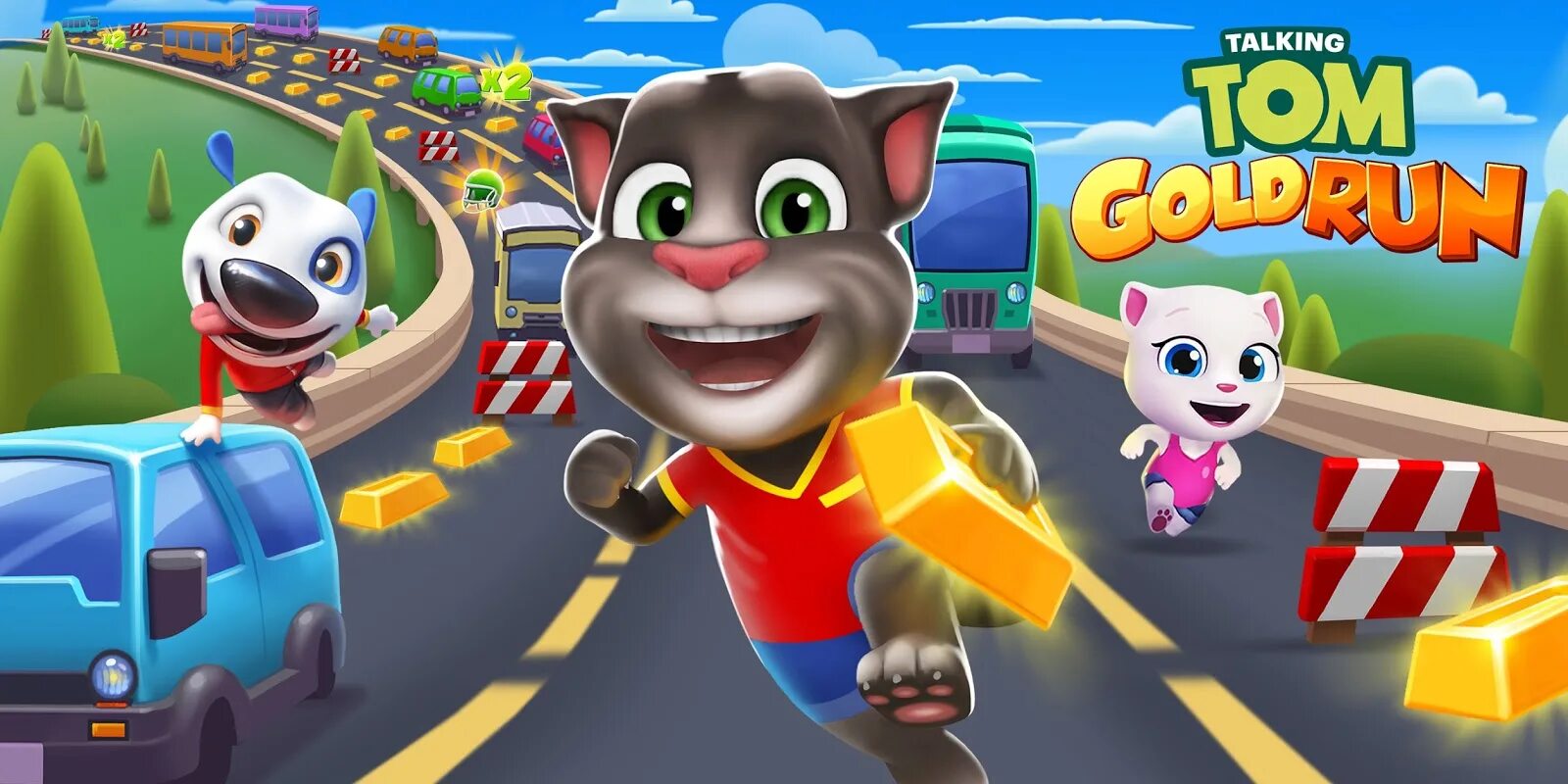 1 й том. Tom Gold Run. Talking Tom. Том и Анджела побег за золотом. Игра говорящий том бег за золотом.