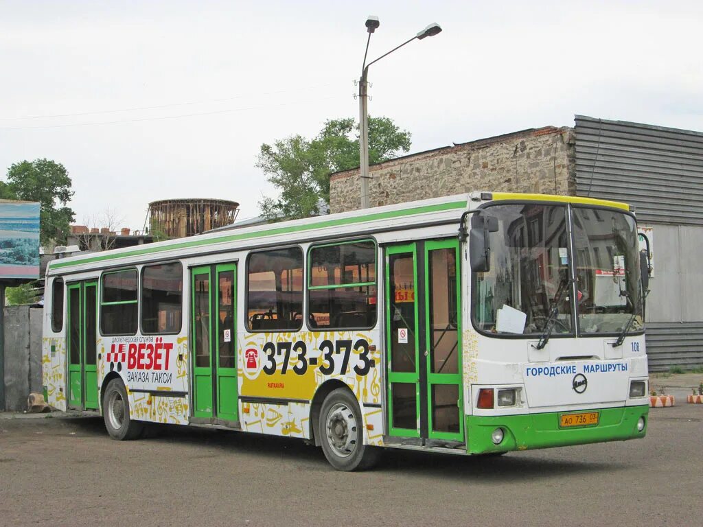 Бурятия: ЛИАЗ-5256. Автобус 108 Автобусный парк. Автобус 108 казань