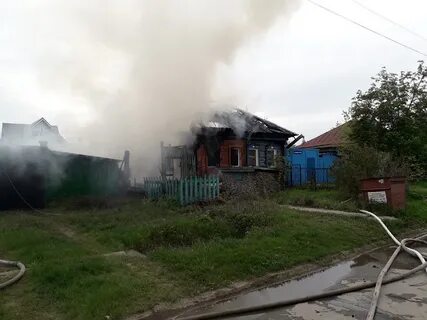 Пожар в бердском