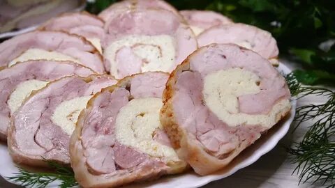 Рулет мяса курицы