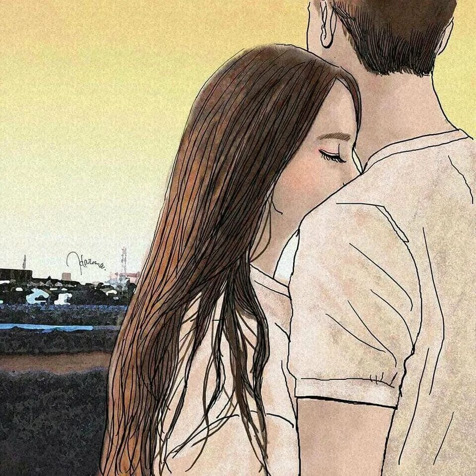 Приложение для пары на расстоянии рисовать. Рисунок пары. красивые рисунки пар. нарисованные пары. парень и девушка рисунок.