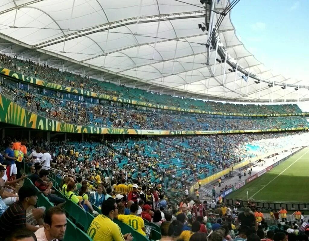 Арена порту-Алегри. Стадион Баия. Стадион форте Нова Салвадор. Fonte Nova Stadium 2004. Самый большой по вместимости стадион в мире