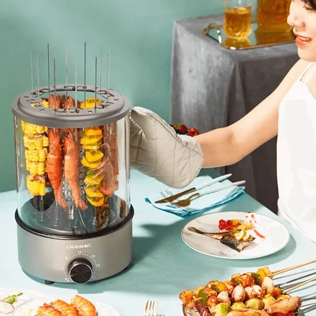 Электрошашлычница сколько жарить. Электрошашлычница Xiaomi liven Automatic Rotating barbecue Hut KL-j121. Электрошашлычница Xiaomi liven KL-j121. Электрошашлычница Xiaomi liven Automatic Rotating skewer Machine (KL-j121). Xiaomi liven Automatic Rotating skewer Machine KL-j121.