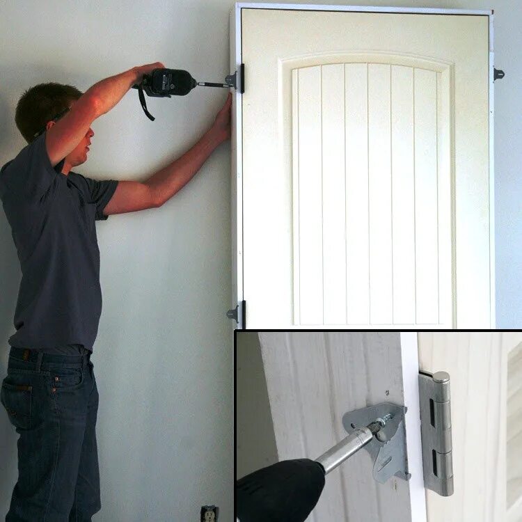 Дверь вышла из строя. Двери на лестничную клетку. Установщик дверей прикол. Человек открывает квартиру. Входной противопожарный дверной блок.