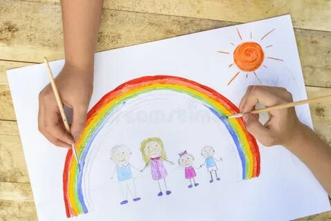 Рисование вместе с детьми