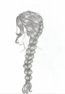 Нарисовать длинную длинную косу
