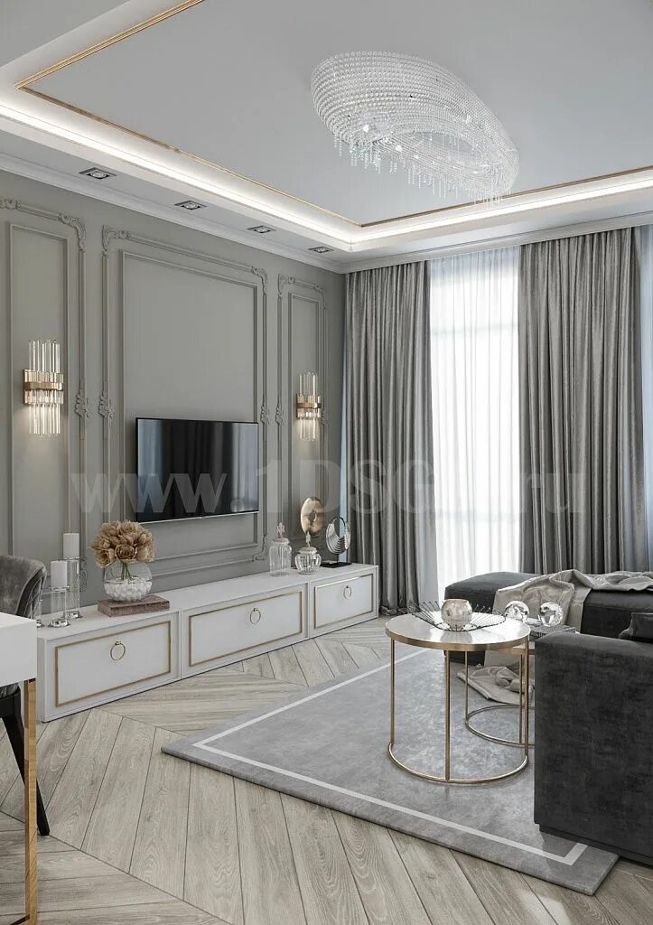 Фотографии - Гостиная в стиле Классический - InMyRoom.ru