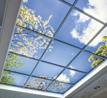 Decorative skylight panels