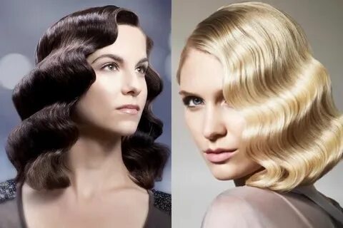 прическа волны на средние волосы фото