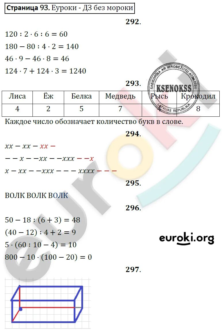 Математика рабочая тетрадь номер 1 рудницкая