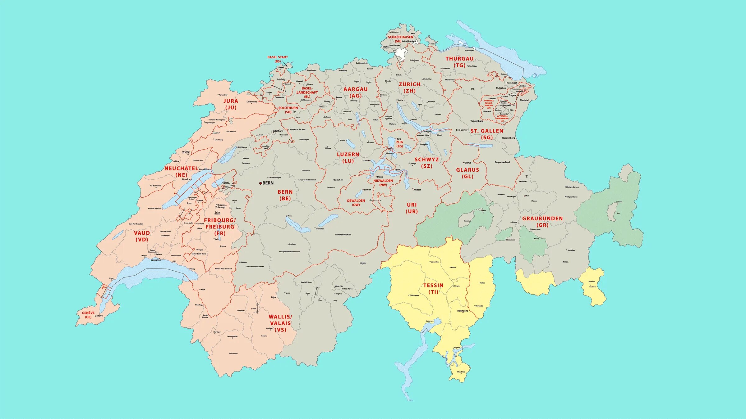 Швейцария на каком материке