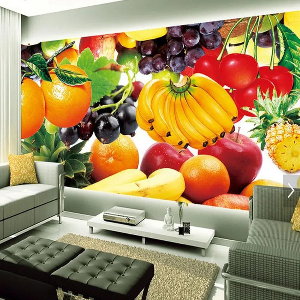 Фруктовая кухня. Фотообои на стену фрукты. Фотообои фрукты на кухню. Фотообои фрукты на кухню на стену. Фотообои 3д для кухни.