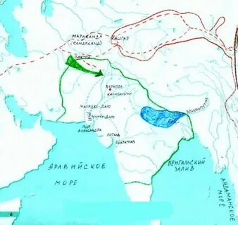 Карта древнего востока индии китая 5 класс
