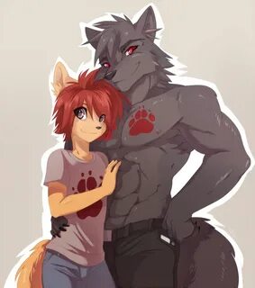 Фурри волки яой