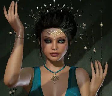 3d woman